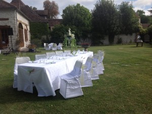 Mariage Vert et Blanc