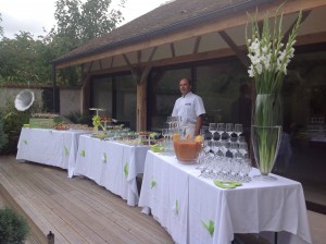 Mariage Vert et Blanc